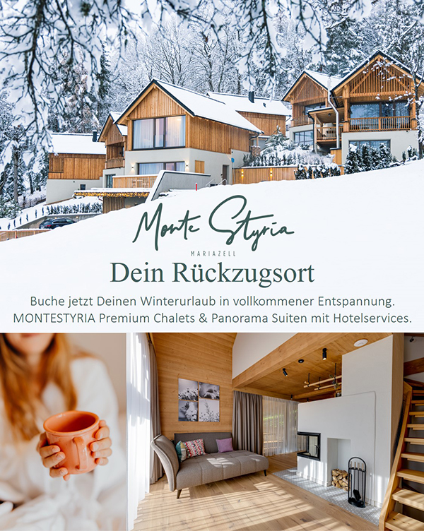 Montestyria Mariazell - Genussreicher Sommerurlaub Chalets Mariazeller Land