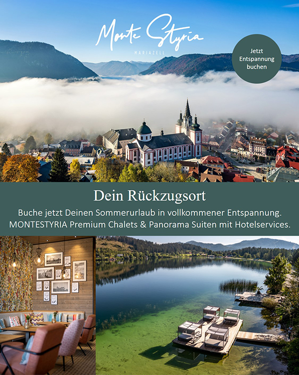 Montestyria Mariazell - Genussreicher Sommerurlaub Chalets Mariazeller Land